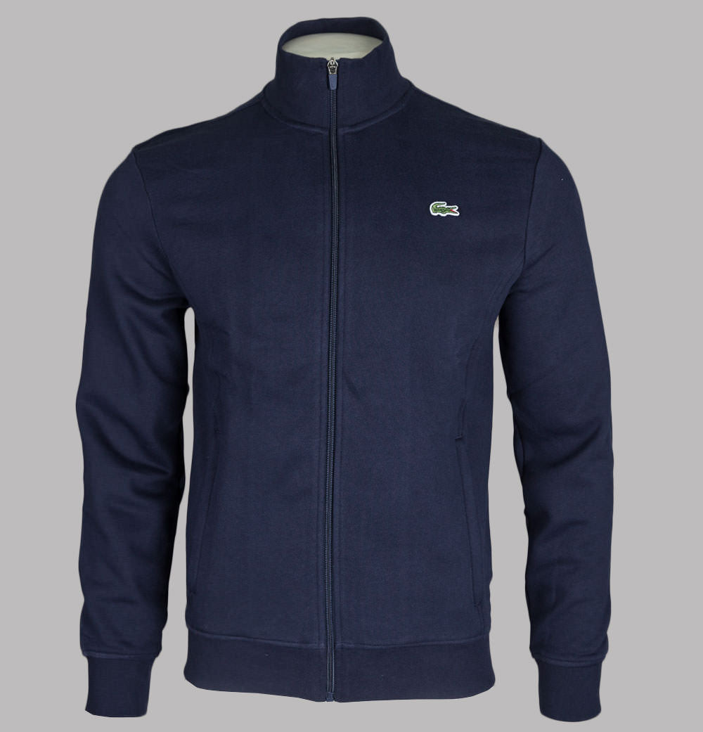 lacoste full zip sweatshirt