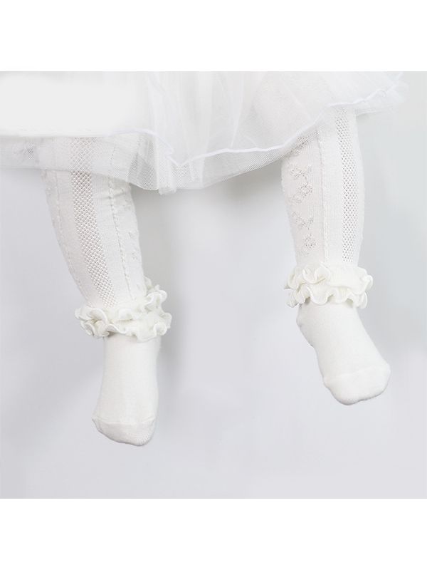 Two Feet Ahead - Girl's T-Shirt Ruffle Sock