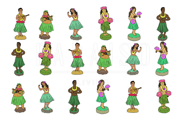 hula dolls