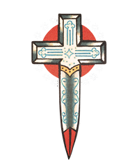 Reina Rebelde Cross Dagger