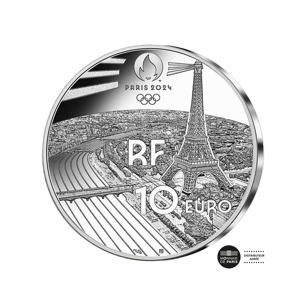 JO Paris 2024 Judo 10€ Argent