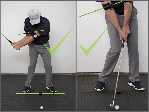 Right Elbow Golf Downswing