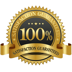 100% Satisfaction Guarantee Badge