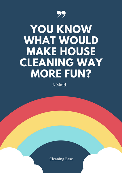 House cleaning quote poster 16