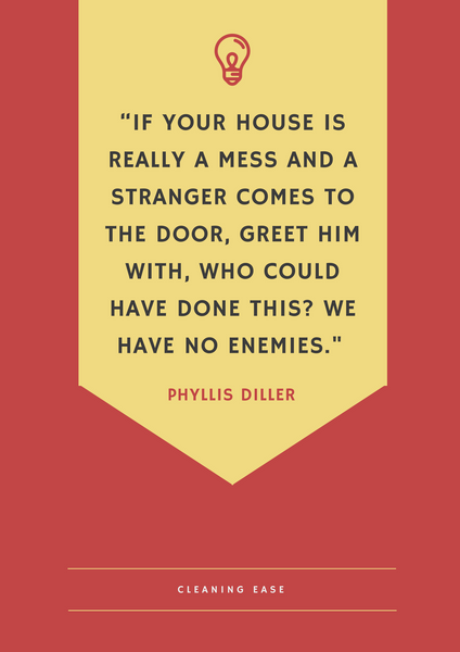 House cleaning quote poster 19