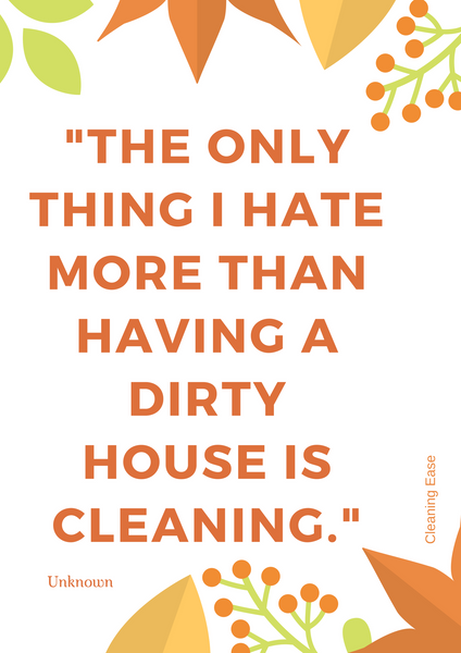 House cleaning quote poster 23