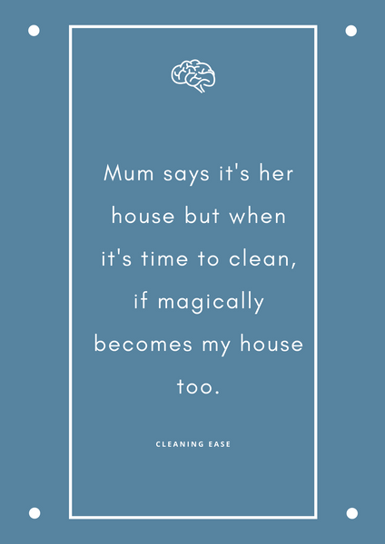 House cleaning quote poster 31