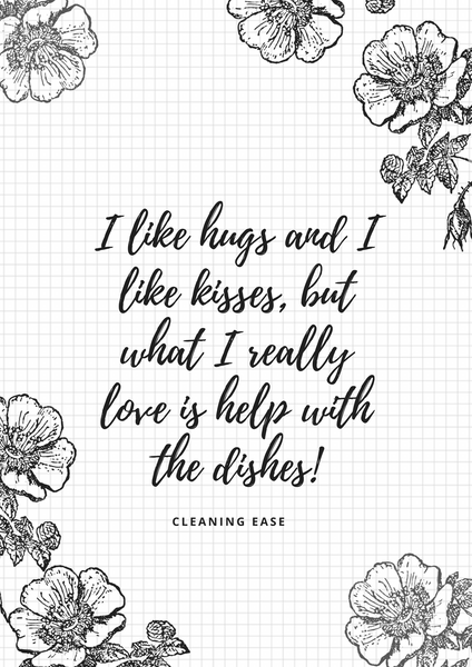 House cleaning quote poster 34