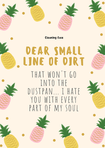 House cleaning quote poster 6