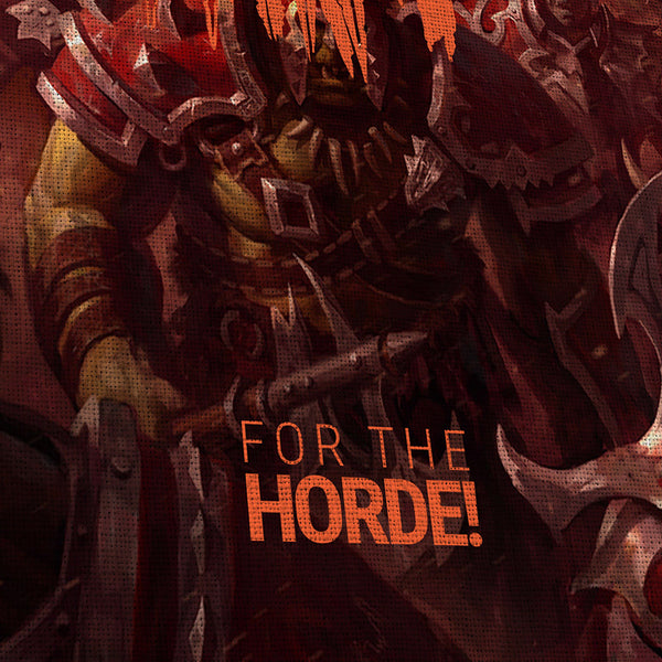 Wow World Of Warcraft 63 Horde Side For The Horde 5 Piece Canvas W