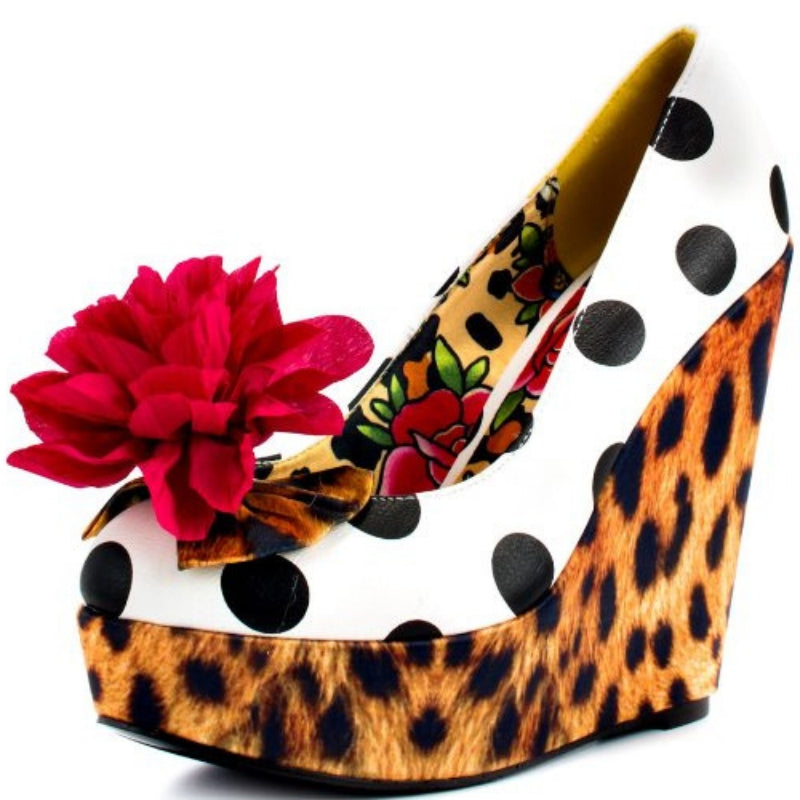iron fist leopard print shoes