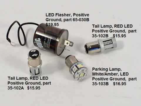 Positive Ground LEDs