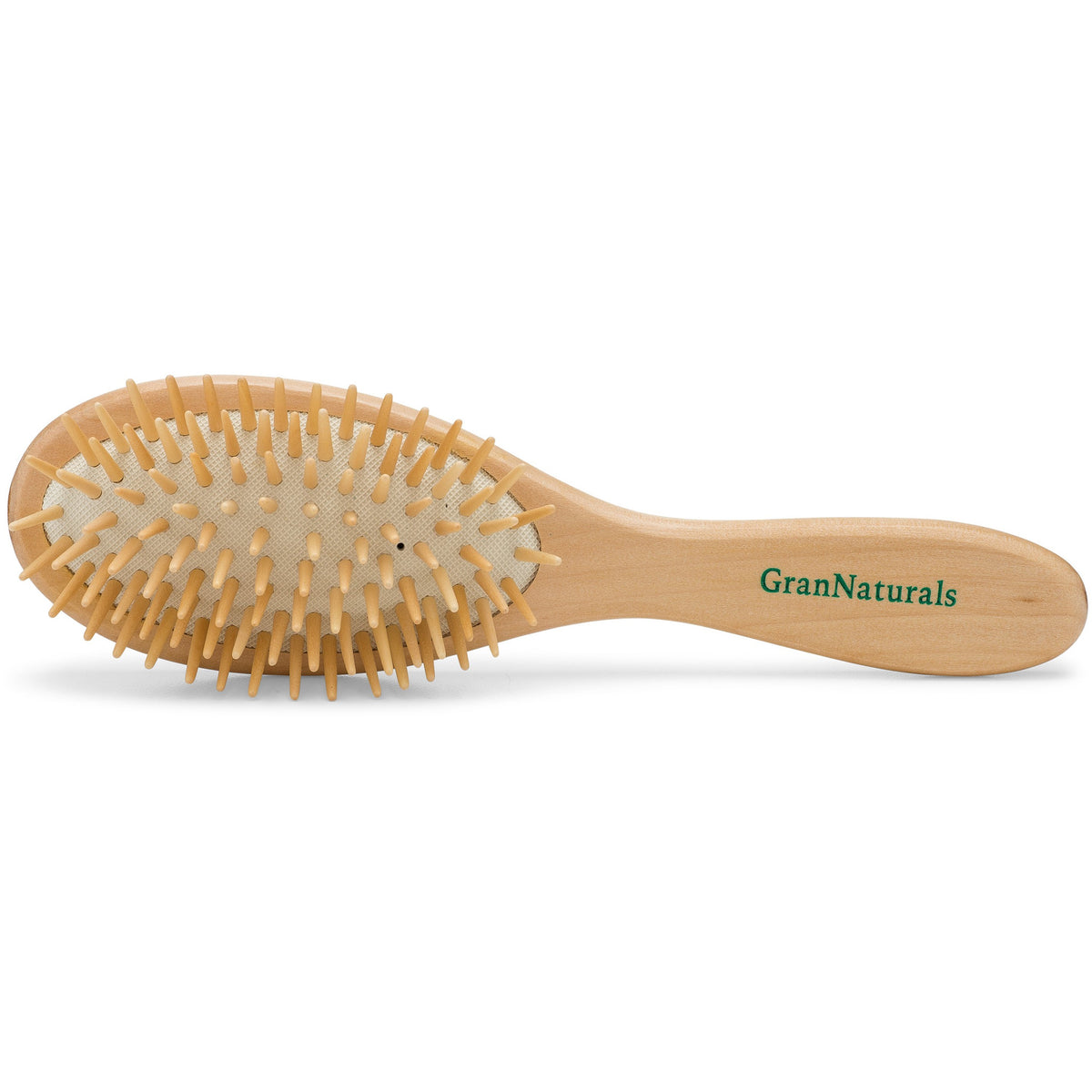Detangling Wooden Bristle Oval Hair Brush | Length: 