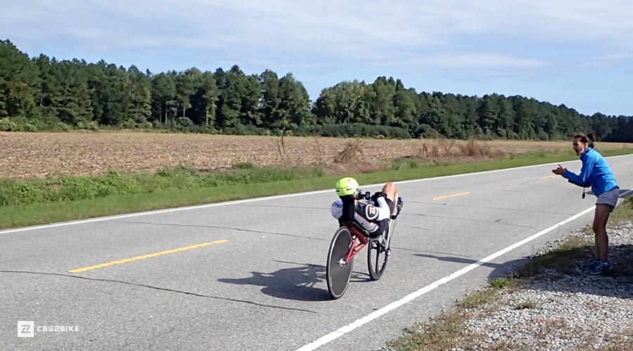 Larry Oslund 100 Mile Record - Cruzbike Vendetta