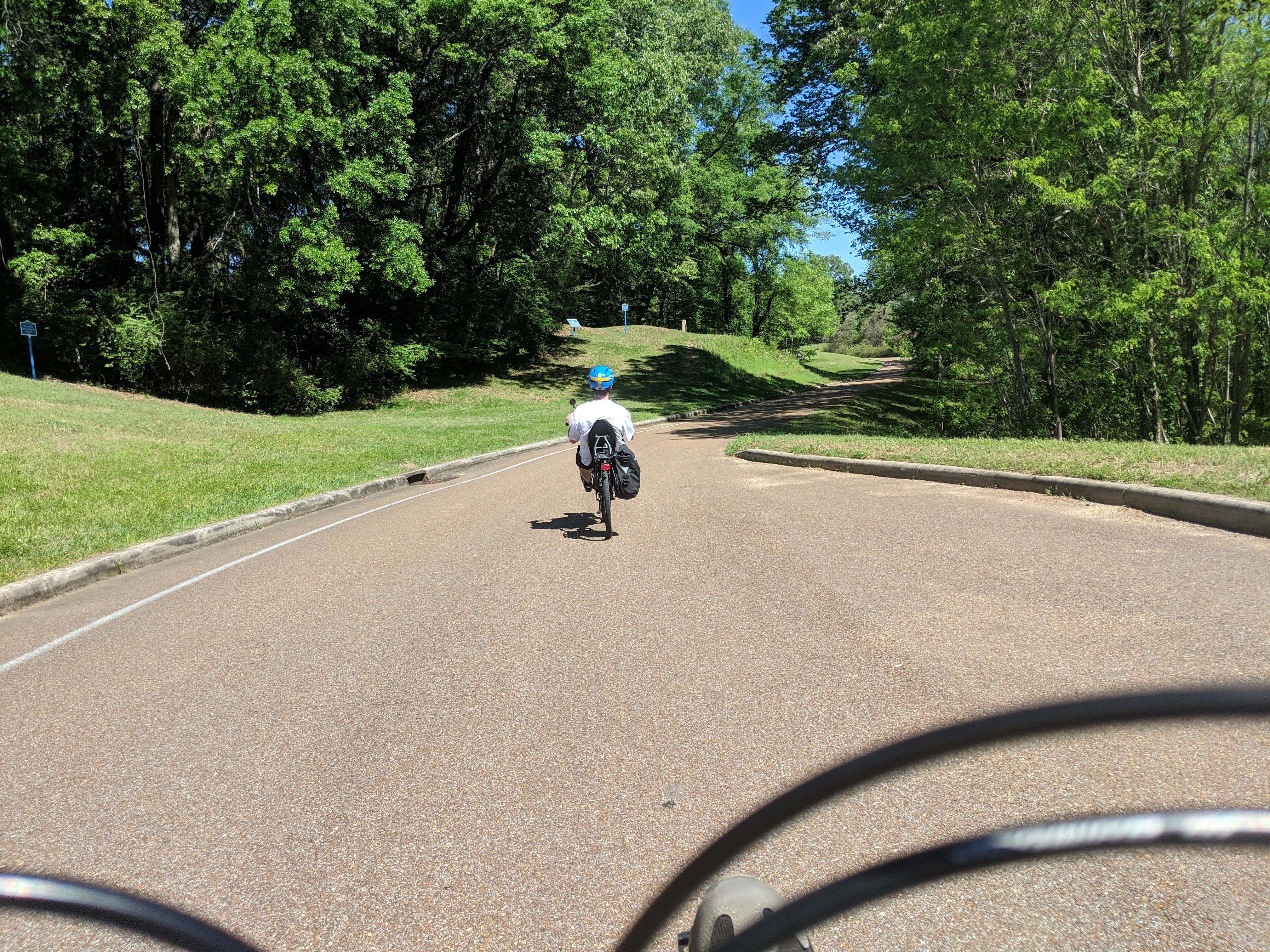 Cycling through Vicksburg National Military Park
