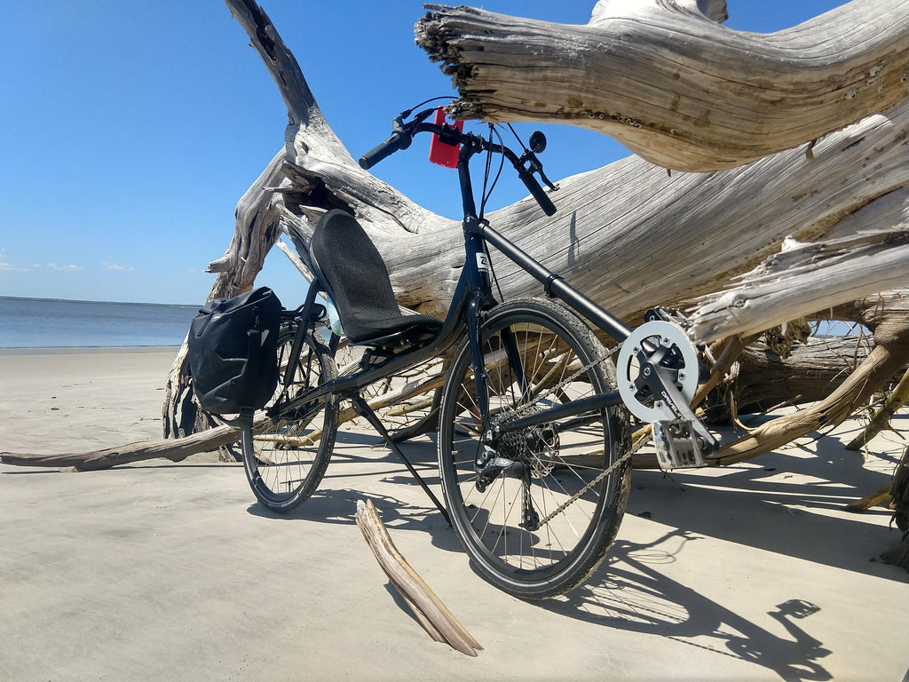 Cycling Jekyll Island GA on Cruzbike recumbent road bike cruisers