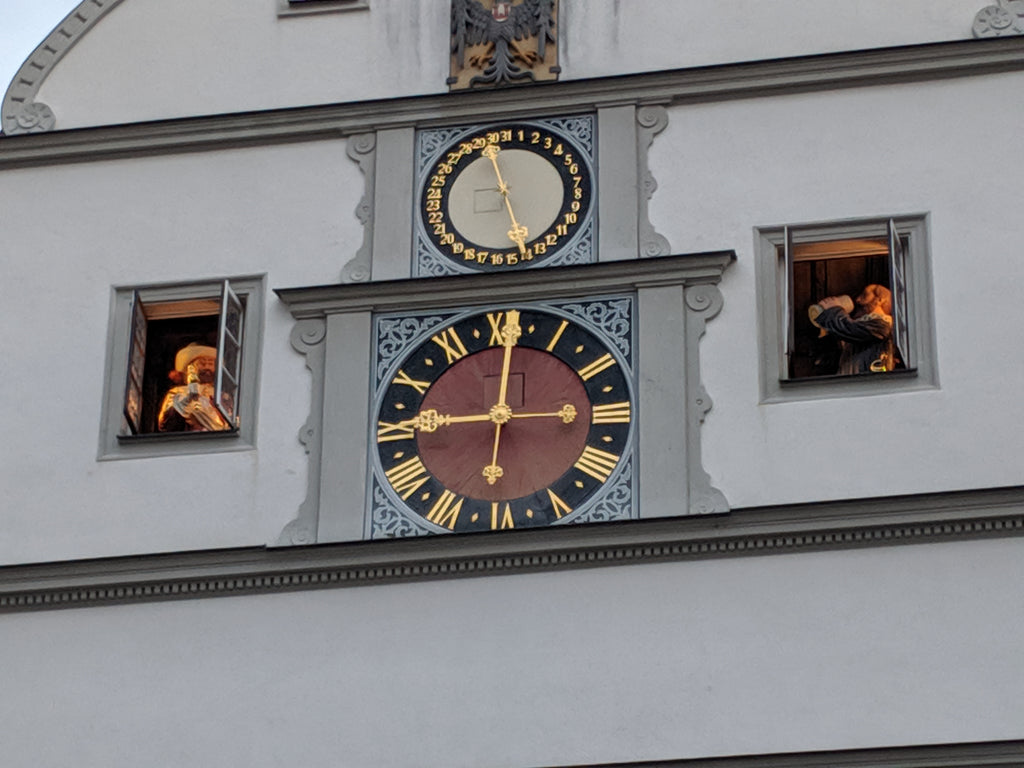 Rothenburg, Germany clock tower