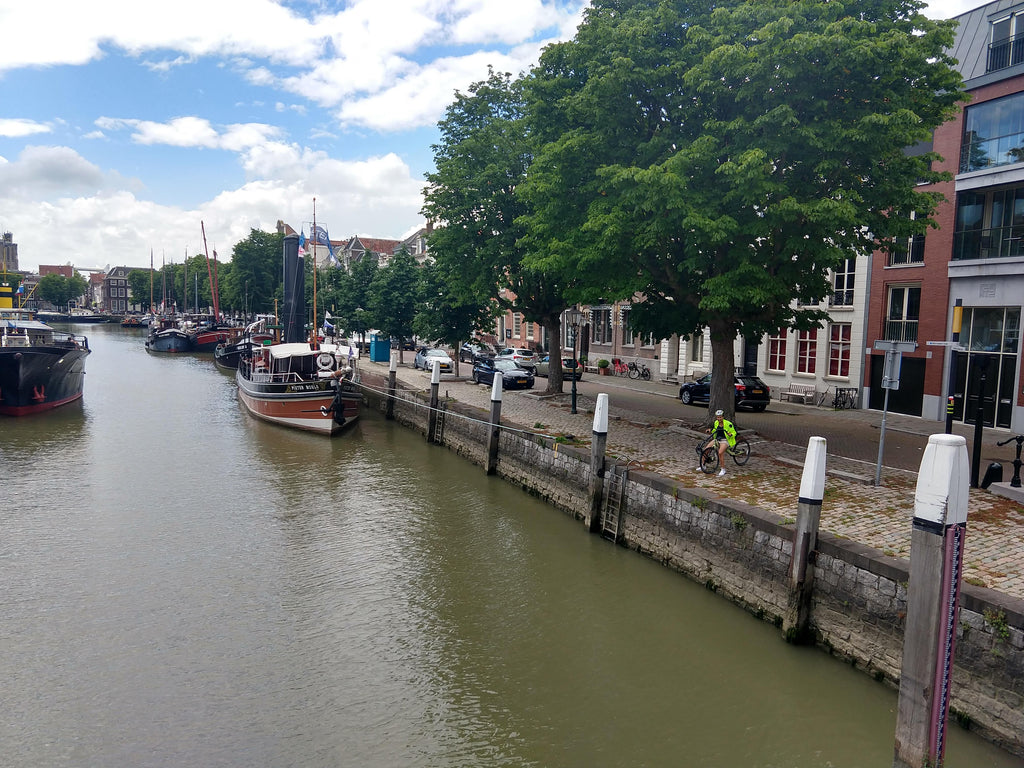 Dutch canals by Cruzbike Q45 touring recumbent bike