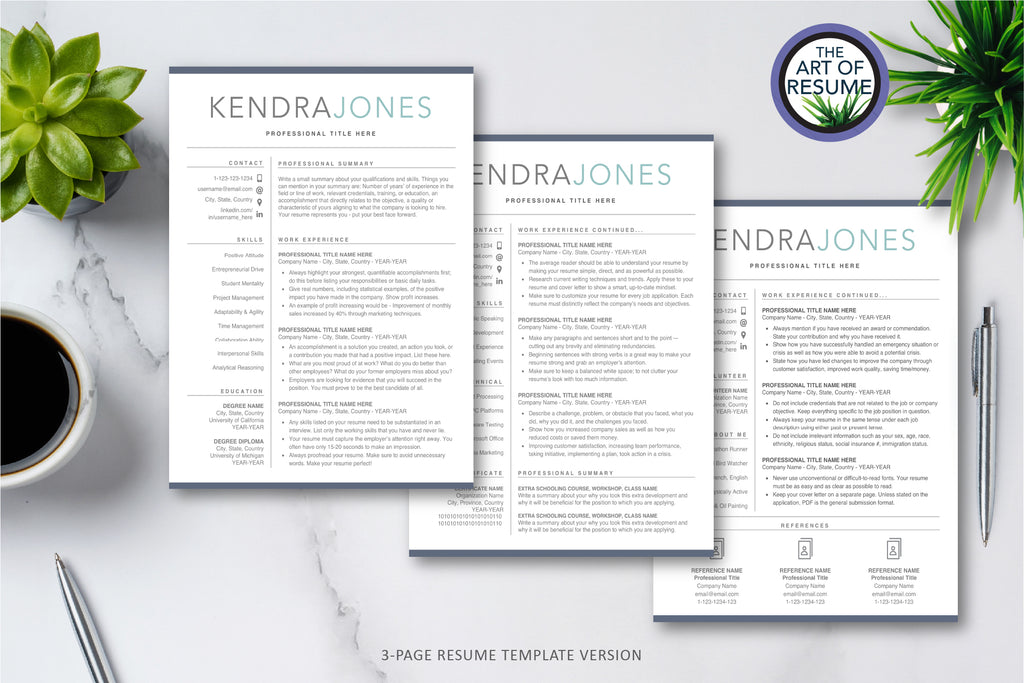 Find the right resume cv template design