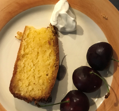 Lemon Polenta Cake