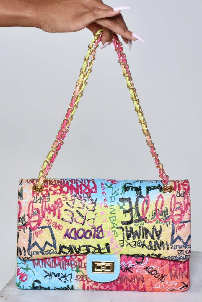 Large Graffiti Purse 2024 towncentervb