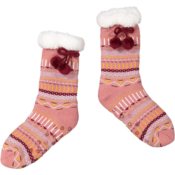 Women’s Sparkly Stocking Slipper Socks