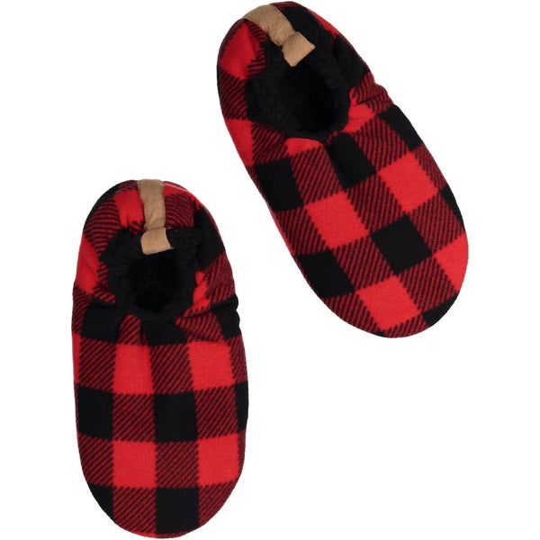 Men’s Plaid Slipper Socks