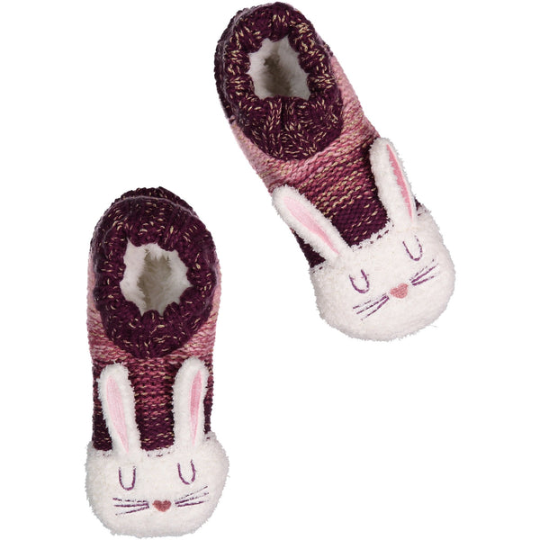 Bunny Knit Slipper Socks