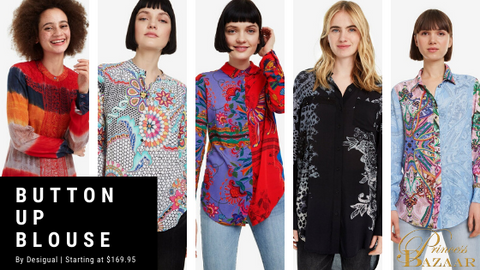 Desigual Button up Blouse 