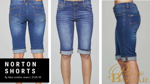 norton denim shorts new london jeans