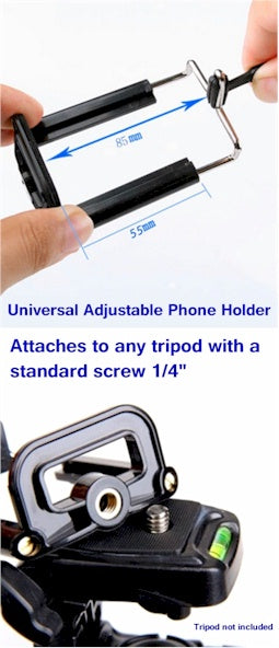 iphone tripod mount instructions