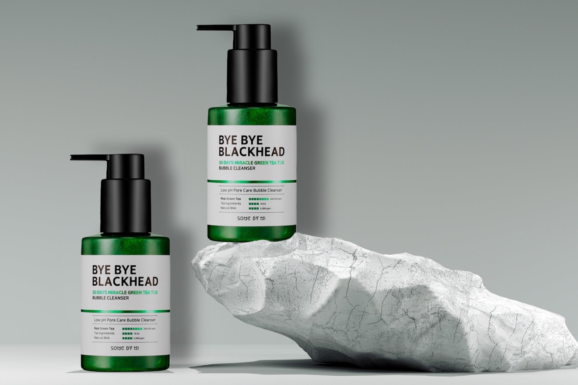 SOME BY MI - Bye Bye Blackhead 30 Days Miracle Green Tea Tox Bubble Cleanser