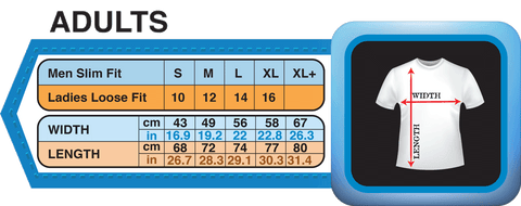 Shirt Sizing Guide