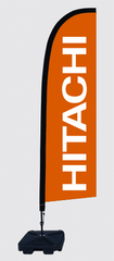 hitachi feather banners flags