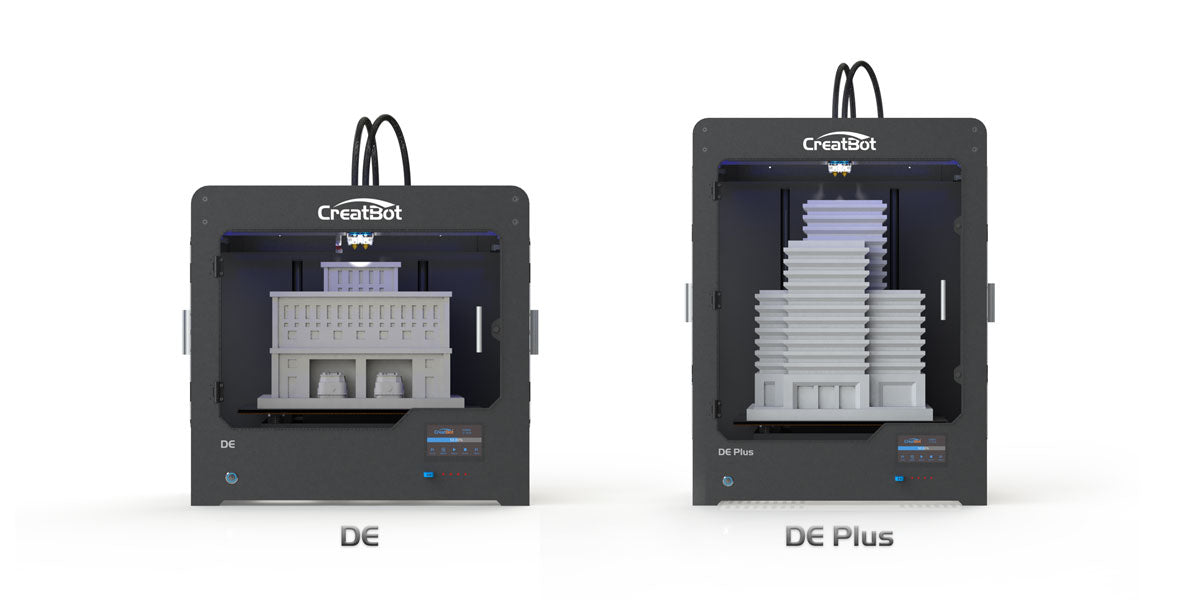 CreatBot DE / DE Plus Triple Head High Precision Large 3D Printers