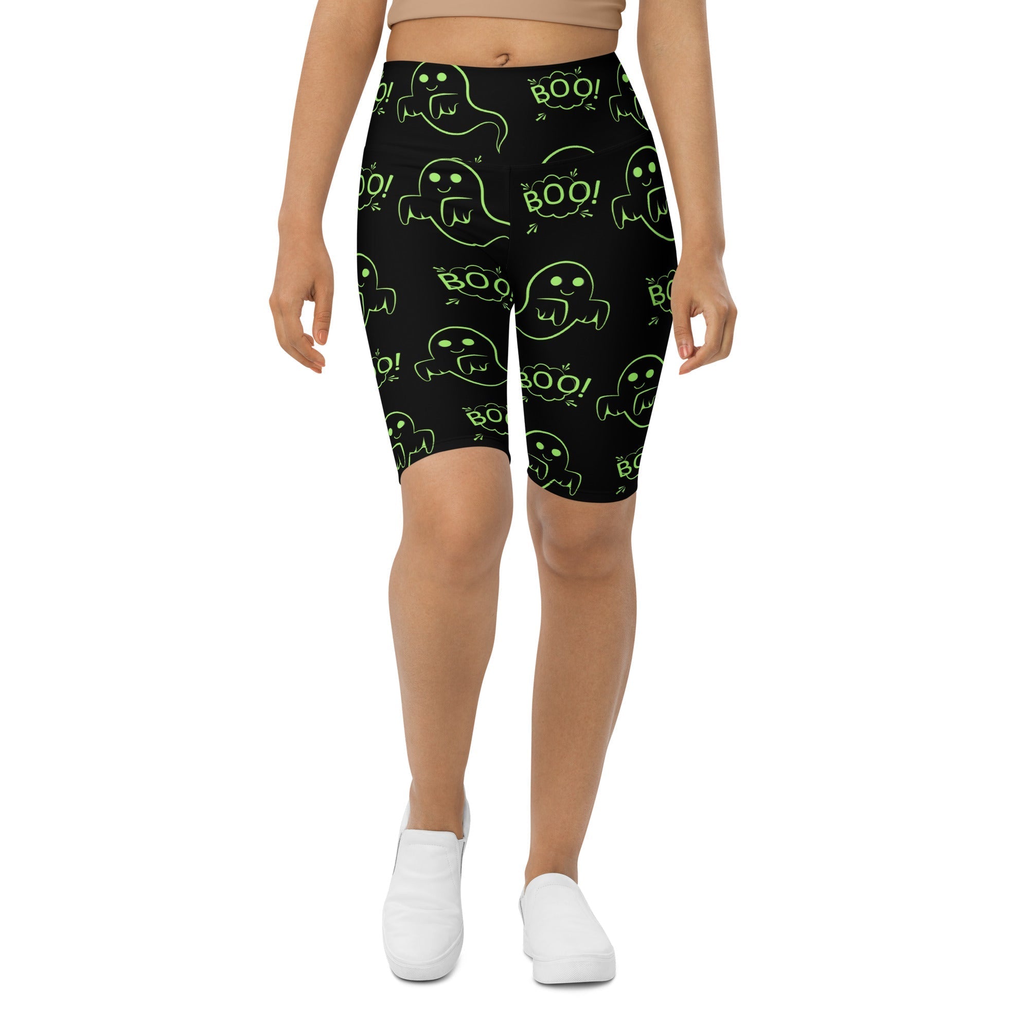 halloween biker shorts