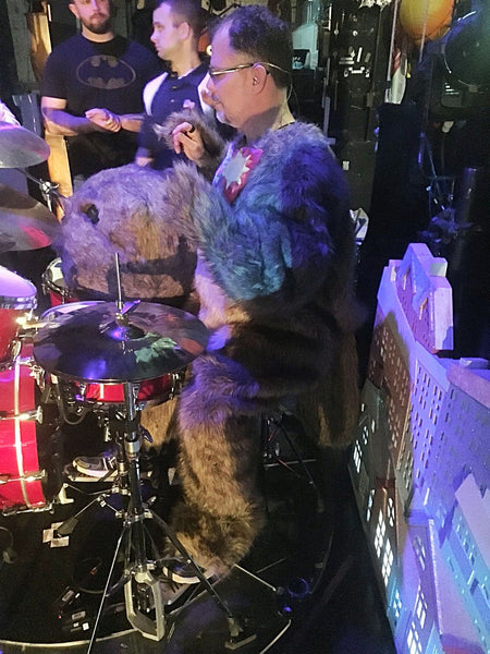 Photo of Joe Mowatt in the Groundhog Costume.