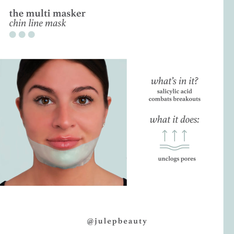 The Multi-Masker Sheet Mask System Model Chin Line Mask