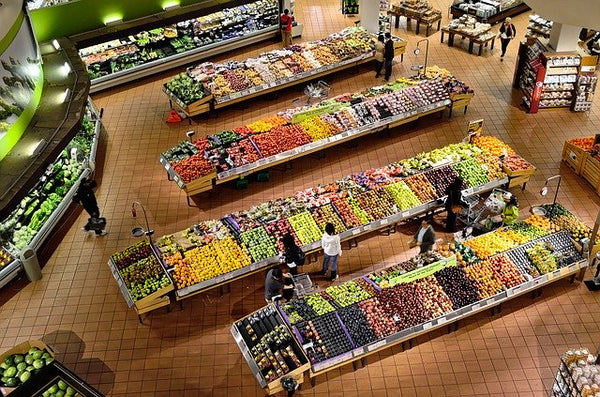 supermarket abundance minimalism