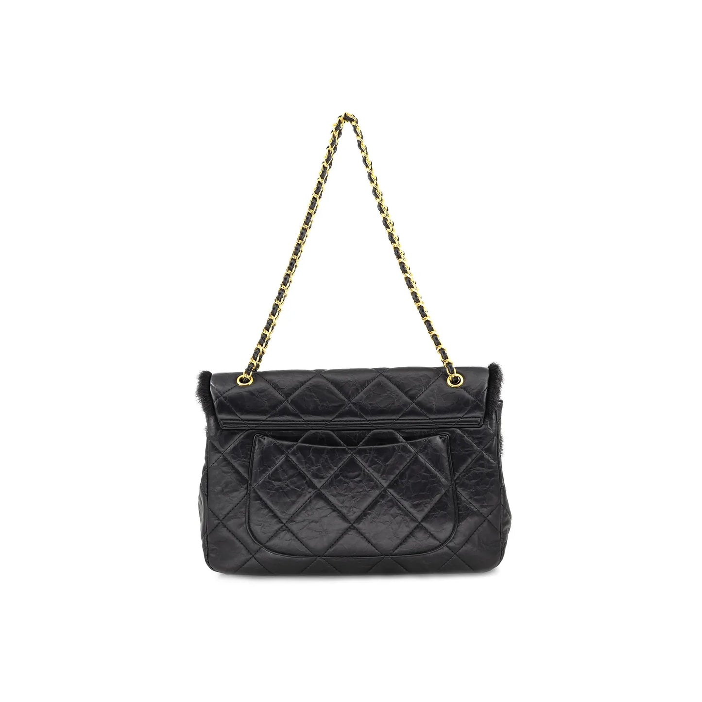 Fur Trim Bag