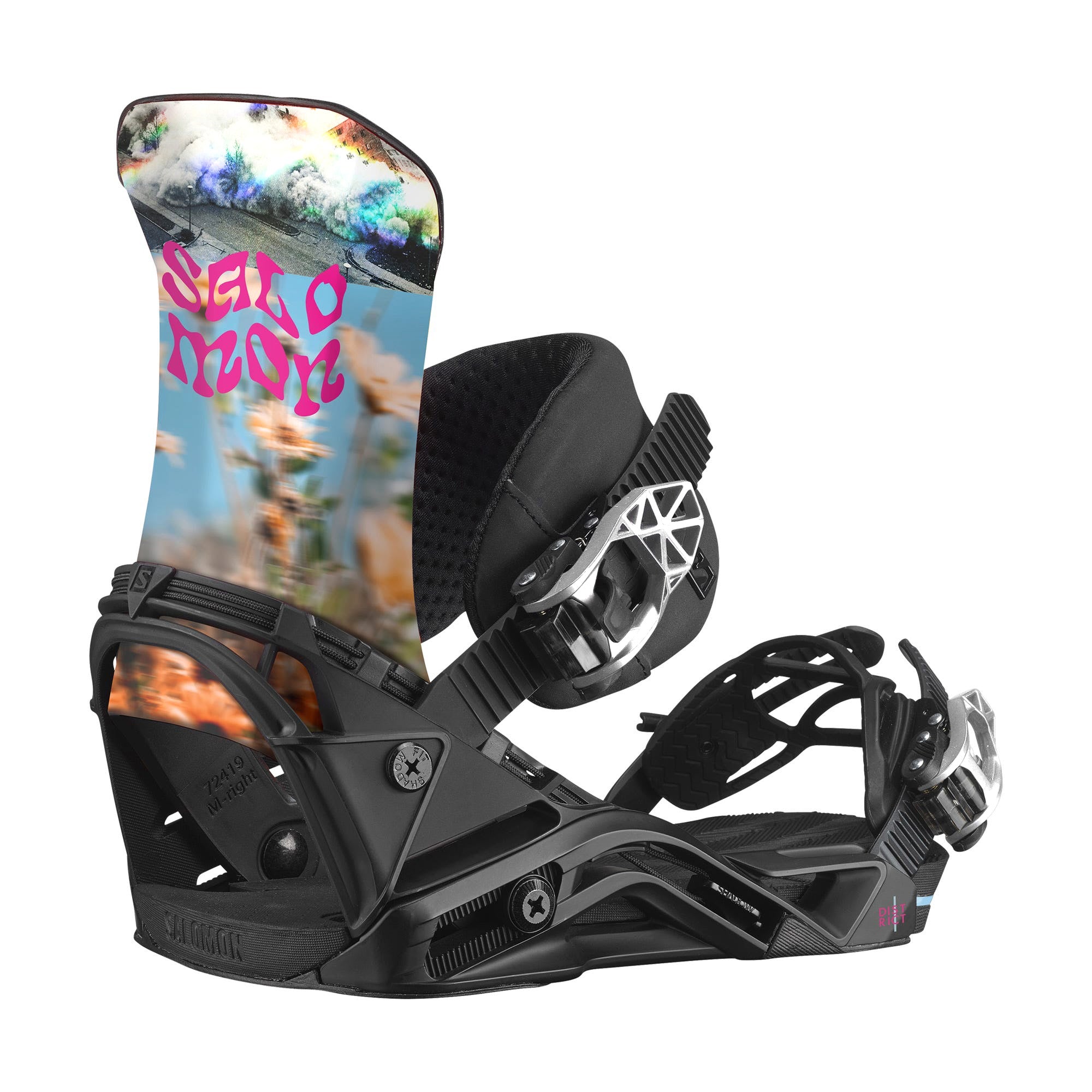 Salomon District Power Snowboard Bindings - 2022