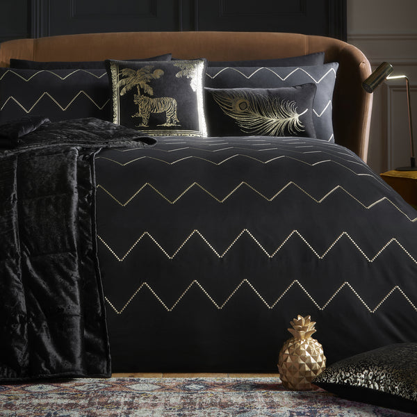 Cocktail Embroidered Duvet Cover Set By Laurence Llewelyn Bowen