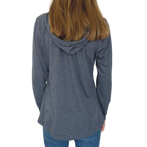 ladies hooded t shirt