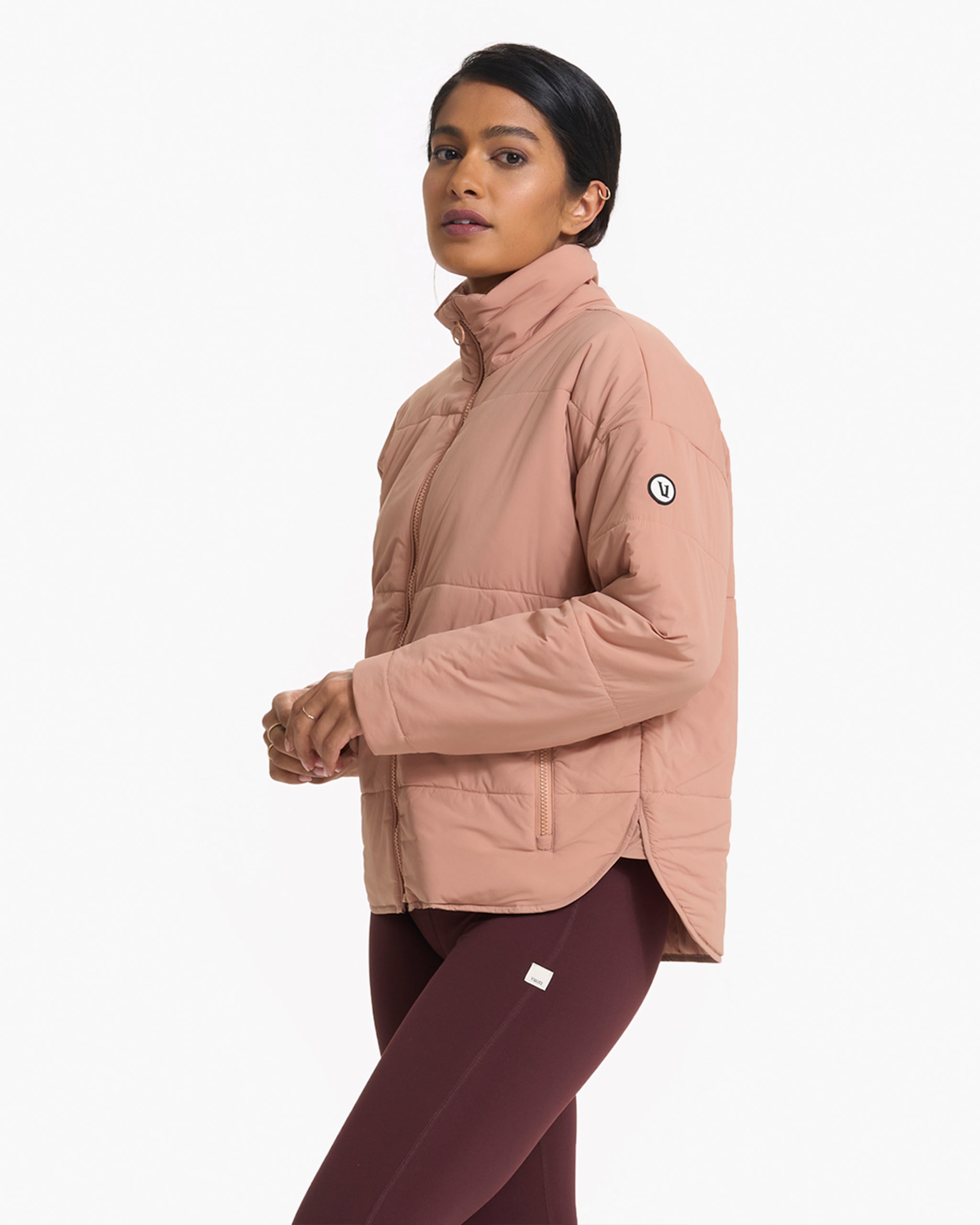 Canyon Insulated Jacket | Rose Pink Lightweight Jacket | Vuori