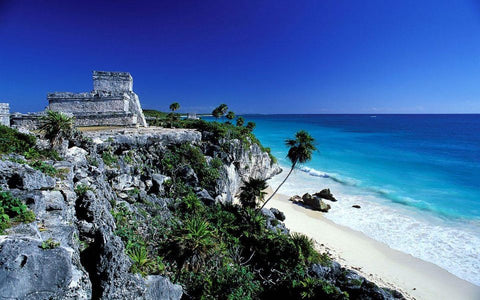 tulum beach and ruins