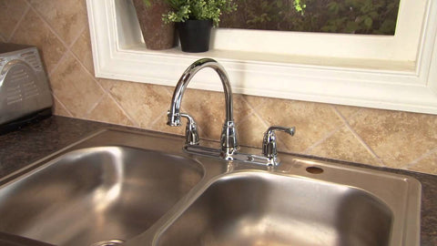 Sink with spare hole for faucet