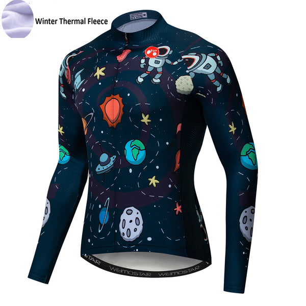 warm cycling jersey