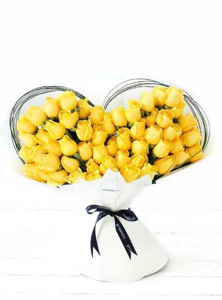 yellow roses bouquet