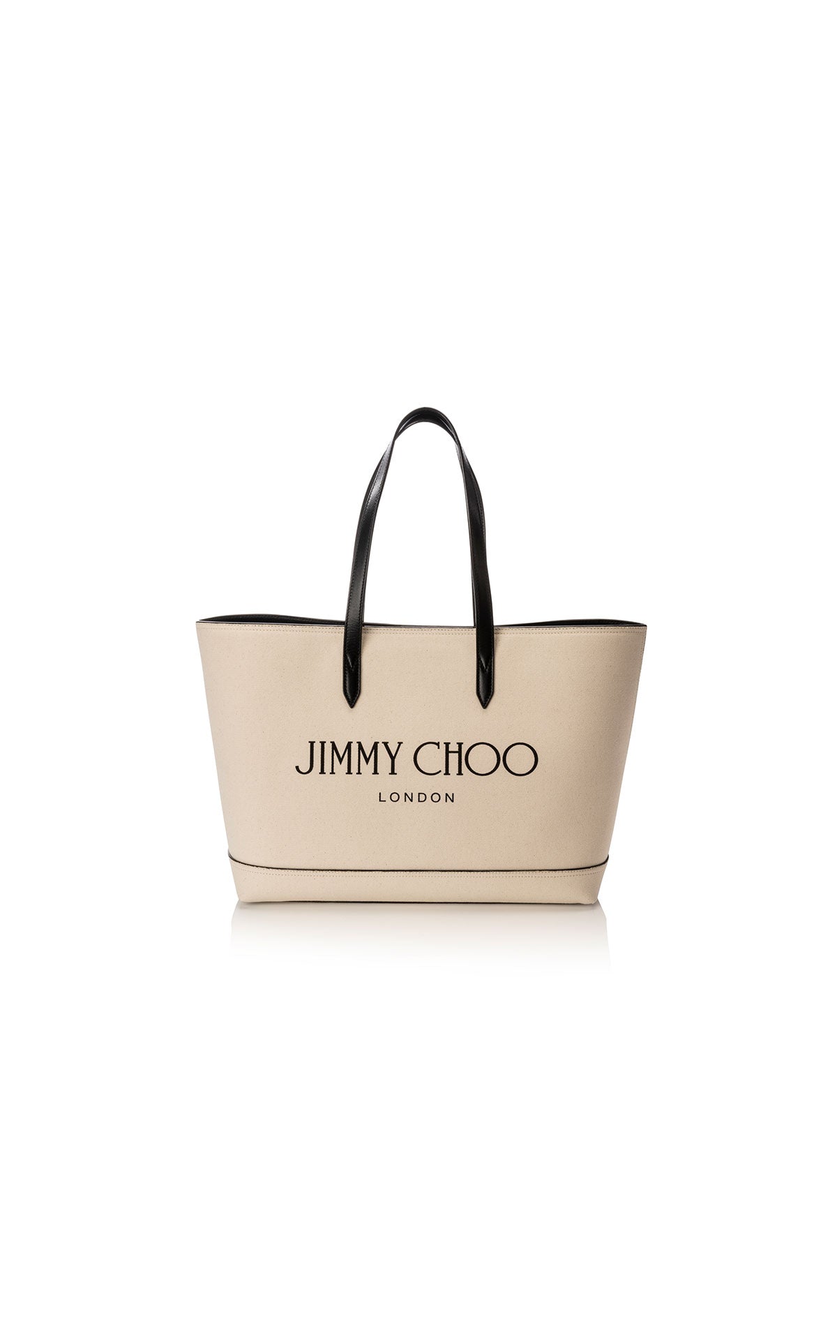 JIMMY CHOO Canvas Logo Tote | Haute24 Authentic Affordable Luxury at  guaranteed lowest prices in India &amp; UAE