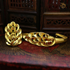 24K Gold Phoenix Set